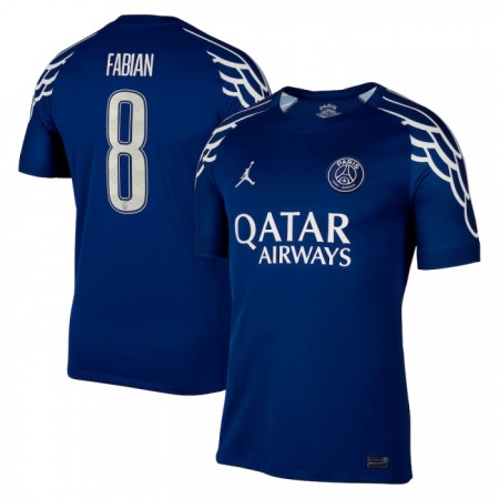 Paris Saint Germain Fabian Ruiz 8 Vierde Shirt 2024-25